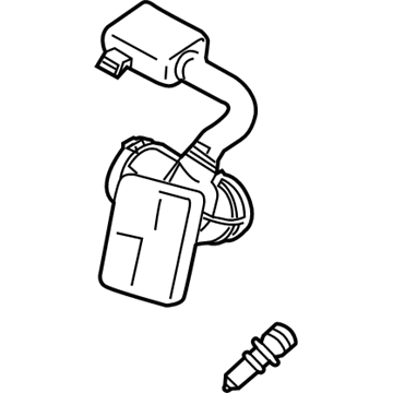 Ford AL8Z-9B659-A Air Inlet Tube