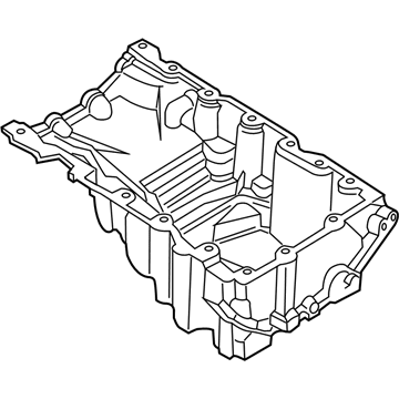 Lincoln ML3Z-6675-D Oil Pan