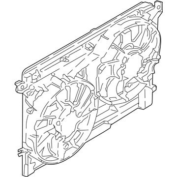 Lincoln G3GZ-8C607-A Fan Assembly