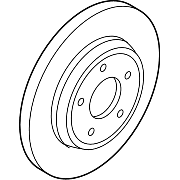 Mercury 5U2Z-1V125-Z Rotor