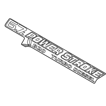 Ford FC3Z-2520000-A Decal