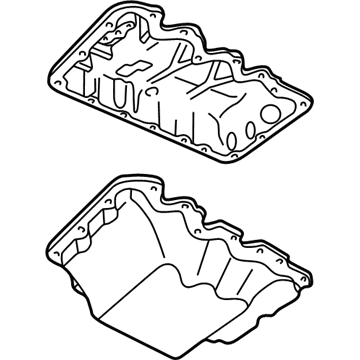 Ford YS4Z-6675-AA Oil Pan