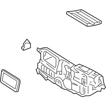 Lincoln 6E5Z-19C974-AA Evaporator Case