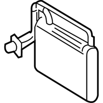 Lincoln 6H6Z-19860-BA Evaporator Core