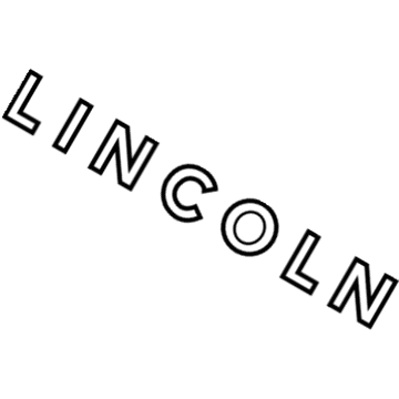 Lincoln 8A5Z-5442528-A Nameplate