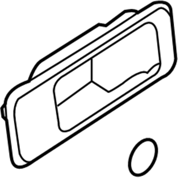 Lincoln 8A1Z-7822620-BA Escutcheon