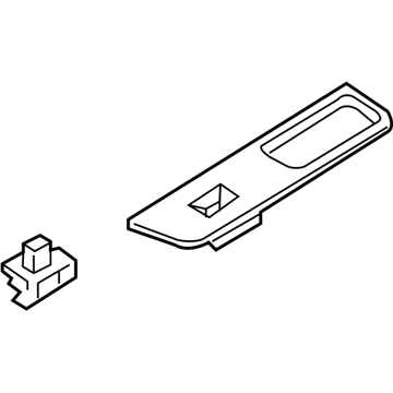 Lincoln 8A1Z-14524-BA Switch Bezel