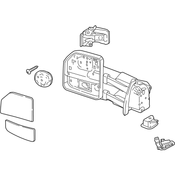 Ford ML3Z-17682-AD Mirror Assembly