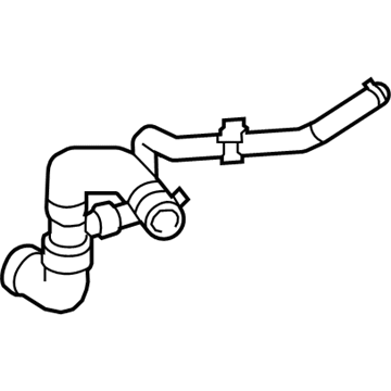 Mercury 9E5Z-8286-C Lower Hose