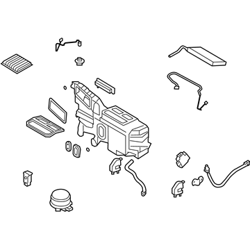 Lincoln CT4Z-19B555-K Evaporator Assembly