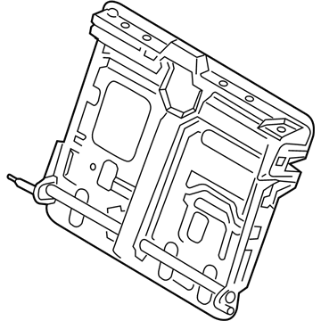 Lincoln DU5Z-96613A39-D Seat Back Frame