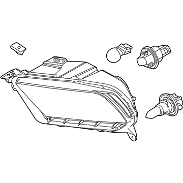 Ford AR3Z-13008-C Headlamp Assembly