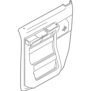 Ford 9C2Z-1523943-BA Door Trim Panel