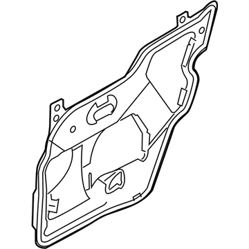 Ford AA8Z-7437458-A Water Shield