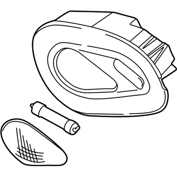 Lincoln 2L1Z-13A701-AAA Overhead Lamp