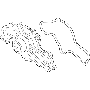 Ford DG1Z-8501-D Water Pump Assembly