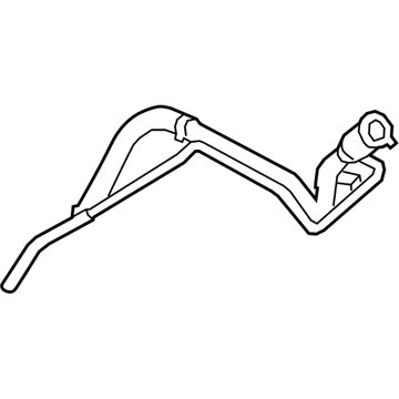 2020 Ford F-150 Fuel Filler Hose - JL3Z-9034-K