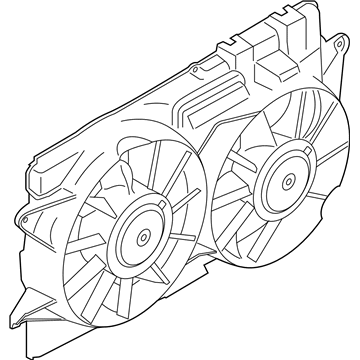 Ford FR3Z-8C607-A Fan Assembly