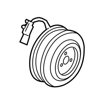 Ford LC3Z-19D786-B Clutch & Pulley