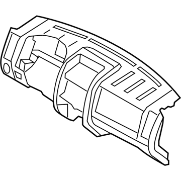 Mercury 8L8Z-7804320-AA Instrument Panel