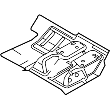 Mercury 5L8Z-78045B00-AA Lower Bracket