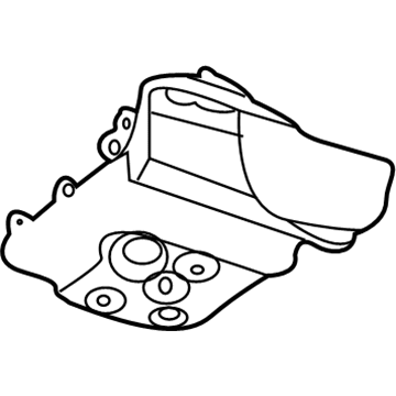 Ford BR3Z-76030A65-A Molding Extension