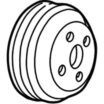 Ford 6L2Z-8509-AA Pulley