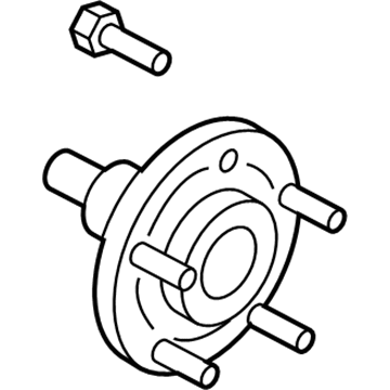 Mercury 6L8Z-1109-AA Hub Assembly