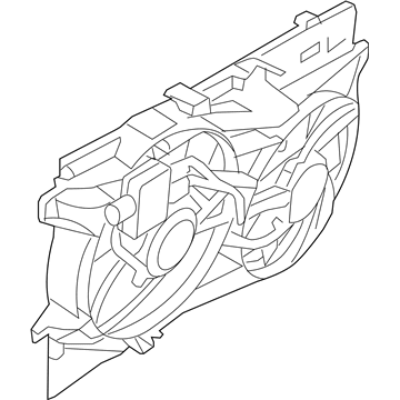 Lincoln CT4Z-8C607-B Fan Assembly