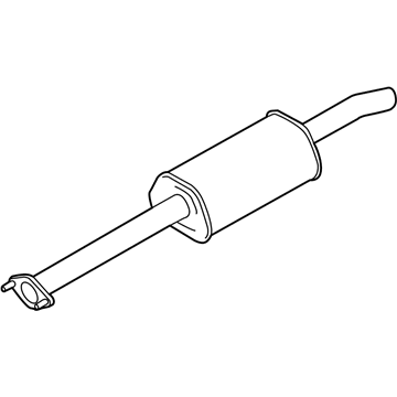 Ford F1FZ-5230-C Front Muffler And Pipe Assembly