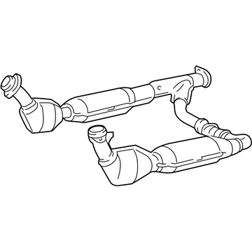 1999 Lincoln Navigator Catalytic Converter - XL3Z-5E212-GD