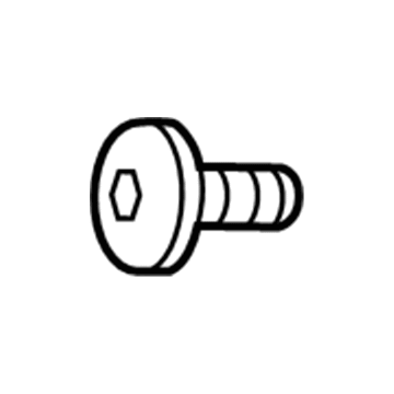 Lincoln -W504162-S437 Lower Trim Panel Screw