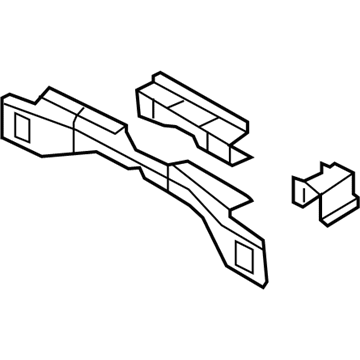 Mercury 5L8Z-78107A52-AA Rear Crossmember