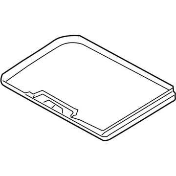 Lincoln 6H6Z-54519A02-AA Sunshade