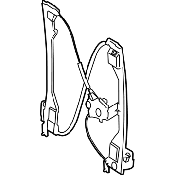 Ford PL3Z-1627008-A REGULATOR - WINDOW - LESS MOTO