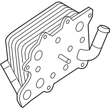 Ford HC3Z-6A642-A Oil Cooler