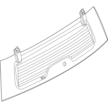 Ford M1PZ-78422A12-A Lift Gate Glass