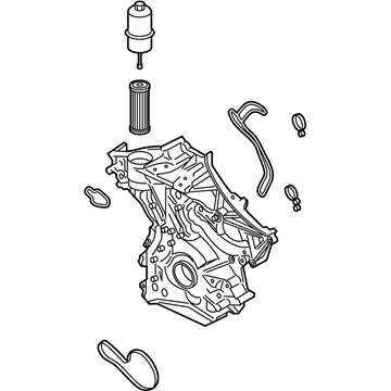 Ford FT4Z-6019-H Timing Cover