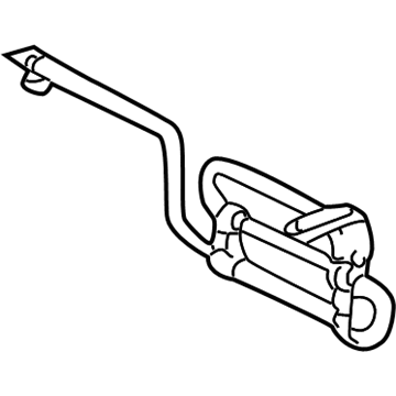 Ford 3S4Z-3D746-BA Hose & Tube Assembly