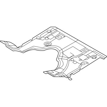 Ford LC2Z-3513010-AA Floor Cover