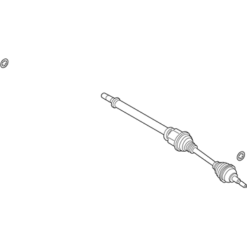 Lincoln CV Joint - K2GZ-3B436-C