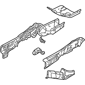 Ford 5L8Z-7810009-AA Rail Assembly