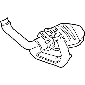 1999 Ford Ranger Catalytic Converter - XL5Z-5E212-FA