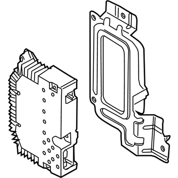 Ford AR3Z-18B849-C Amplifier