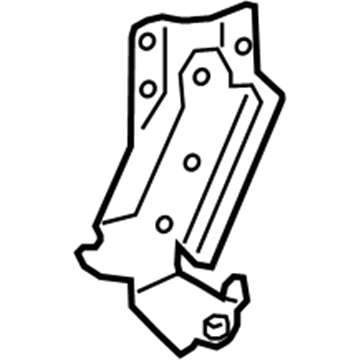 Ford DT1Z-1525001-B Roller & Bracket