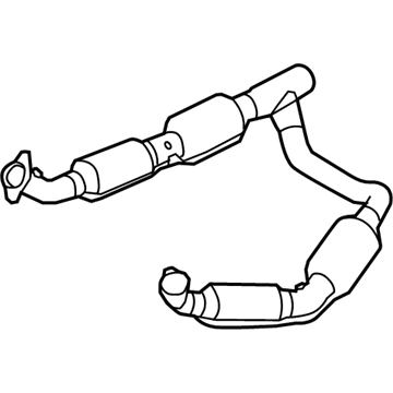 Ford E-350 Super Duty Catalytic Converter - 9C2Z-5F250-F