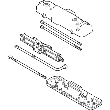 Ford CL3Z-17080-B Jack Assembly