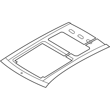 Lincoln AT4Z-7850056-A Sunroof Frame