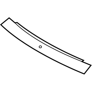 Lincoln 7T4Z-7850046-A Front Molding