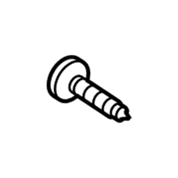 Lincoln -W705661-S437M Rear Trim Screw